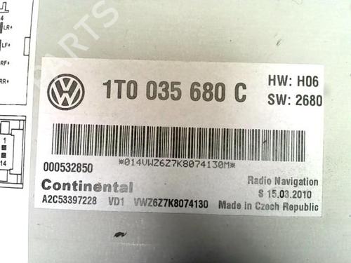Radio VW GOLF VI (5K1) 1.6 TDI | BP37685190E6 - Image 2