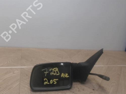 Used Left mirror PEUGEOT 205 II (20A/C) 1.8 Diesel (60 hp) 25388944