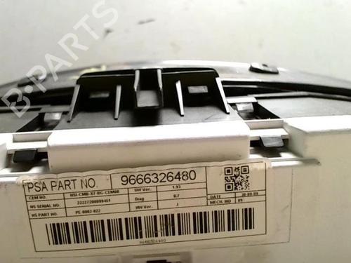 Instrument cluster CITROËN C5 III (RD_) 1.6 HDi 110 (RD9HZC) | BP25423969C47