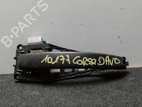 Used Front right exterior door handle OPEL CORSA D (S07) 1.3 CDTI (L08, L68) (75 hp) 28953419