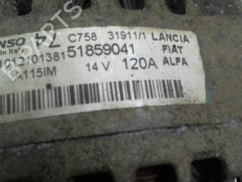 Alternator FIAT PUNTO EVO (199_) 1.2 | BP25425291M7 - Image 2