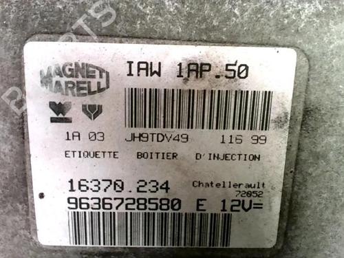 Engine control unit (ECU) PEUGEOT 106 II (1A_, 1C_) 1.4 i | BP25748449M57 