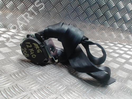 Used Rear left seatbelt PEUGEOT 208 I (CA_, CC_) 1.6 HDi (92 hp) 31228232