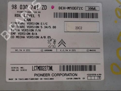 Radio PEUGEOT 208 I (CA_, CC_) 1.4 HDi | BP25409924E6 