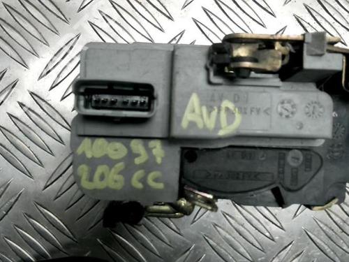 Front right lock PEUGEOT 206 CC (2D) 2.0 S16 | BP26124906C97 