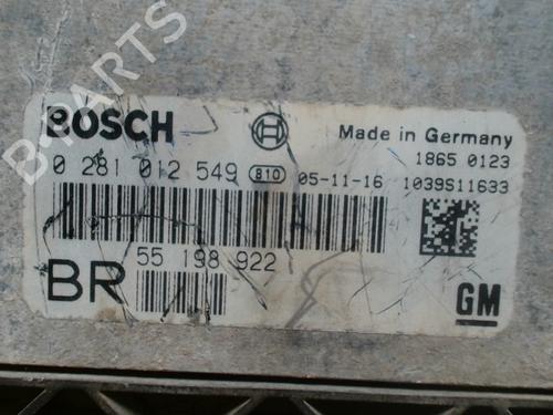 Engine control unit (ECU) OPEL ZAFIRA / ZAFIRA FAMILY B (A05) 1.9 CDTI (M75) | BP31227956M57