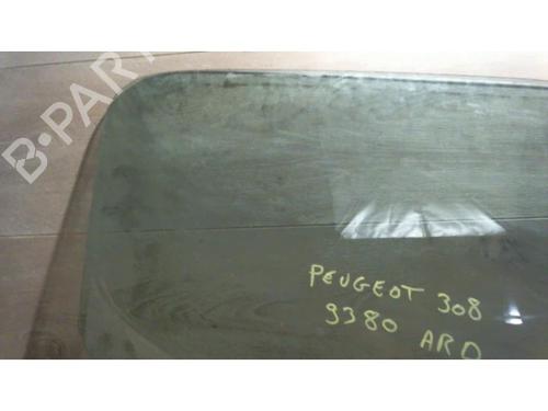 Rear right door window PEUGEOT 308 I (4A_, 4C_) 1.6 HDi | BP25401823C21 