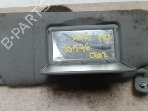 Left sun visor RENAULT CLIO II (BB_, CB_) 1.2 16V (BB05, BB0W, BB11, BB27, BB2T, BB2U, BB2V, CB05,... | BP28076556I1 