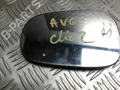 Used Left mirror glass RENAULT CLIO II (BB_, CB_) 1.2 (BB0A, BB0F, BB10, BB1K, BB28, BB2D, BB2H, CB0A,... (58 hp) 31237853