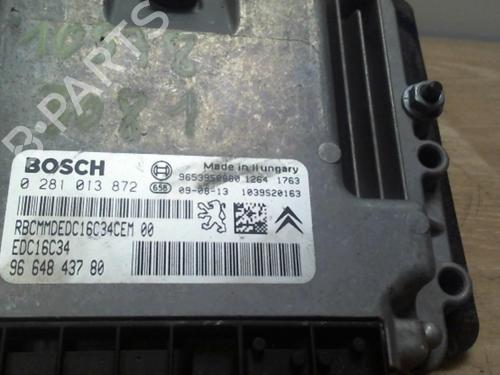 Used Engine control unit (ECU) PEUGEOT 308 I (4A_, 4C_) 1.6 HDi (90 hp) 29018002