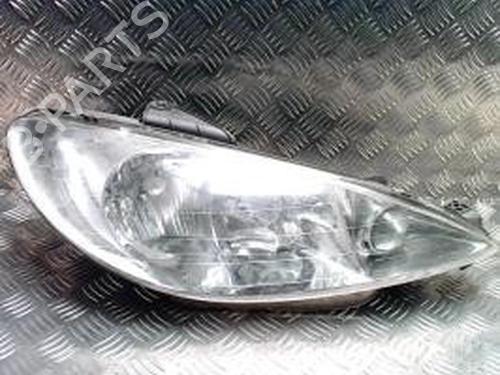 Scheinwerfer links für PEUGEOT 206 Hatchback (2A/C) 2.0 S16 (135 hp) 26443399