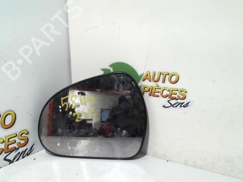 Left mirror glass PEUGEOT 207 (WA_, WC_) 1.6 HDi | BP25399786C148 
