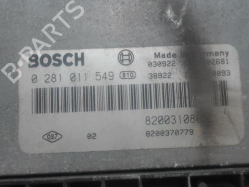 Control unit RENAULT MEGANE II (BM0/1_, CM0/1_) 1.9 dCi (BM0G, CM0G) | BP29389582M11 