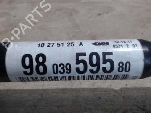 Used Left front driveshaft PEUGEOT 208 I (CA_, CC_) 1.2 VTI 82 (82 hp) 25412681