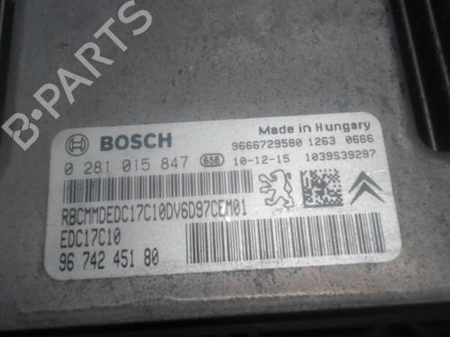 Used Control unit PEUGEOT 207 (WA_, WC_) 1.6 HDi (92 hp) 29445680