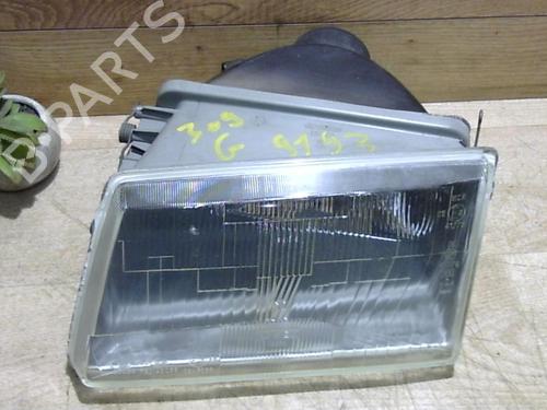 Used Left headlight PEUGEOT 309 I (10C, 10A) 1.3 (64 hp) 25410873