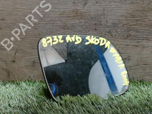 Used Right mirror glass SKODA FABIA I (6Y2) 1.4 TDI (80 hp) 31232744