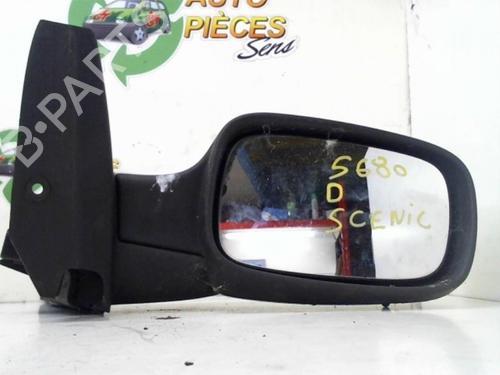 Used Right mirror RENAULT GRAND SCÉNIC II (JM0/1_) 1.9 dCi (JM0G, JM12, JM1G, JM2C) (120 hp) 25400610