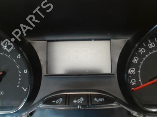 Instrument cluster PEUGEOT 208 I (CA_, CC_) 1.2 VTI 82 | BP27671492C47