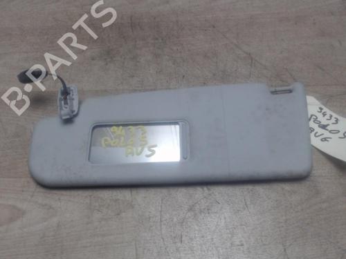 Used Left sun visor VW POLO V (6R1, 6C1) 1.4 TDI (90 hp) 25416175