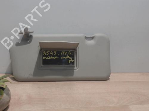 Left sun visor NISSAN NOTE (E11, NE11) 1.5 dCi | BP25385490I1 