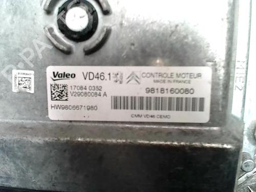 Control unit CITROËN C3 Picasso (SH_) 1.2 THP 110 (SHHNZ6) | BP37611481M11 - Image 4