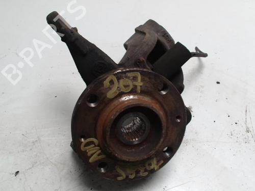 Used Right front steering knuckle PEUGEOT 207 SW (WK_) 1.6 16V (120 hp) 31239327
