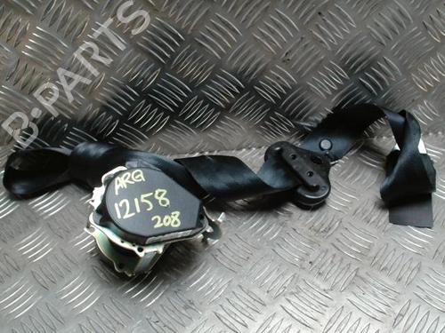 Used Rear left seatbelt PEUGEOT 208 I (CA_, CC_) 1.2 THP 110 (110 hp) 31237362