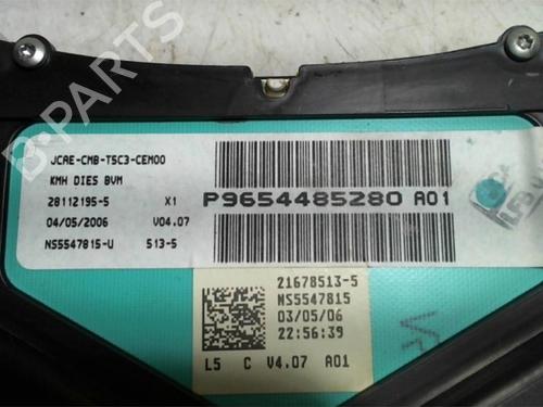 Kombinert Instrument PEUGEOT 307 (3A/C) 1.6 HDi | BP25399809C47 