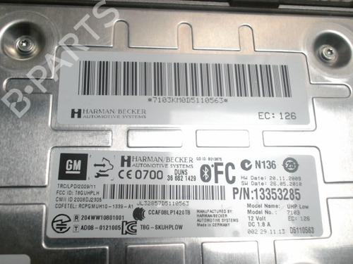 Control unit OPEL MERIVA B MPV (S10) 1.4 (75) | BP31236958M11 - Image 2