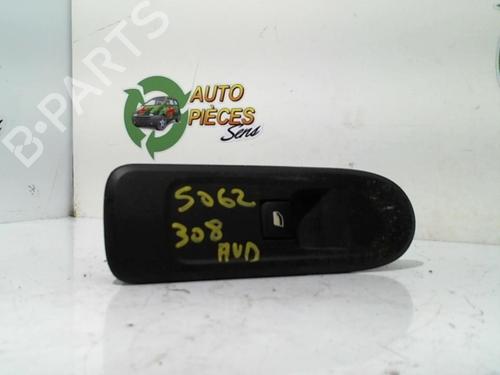 Used Right front window switch PEUGEOT 308 I (4A_, 4C_) 1.6 HDi (109 hp) 25400422