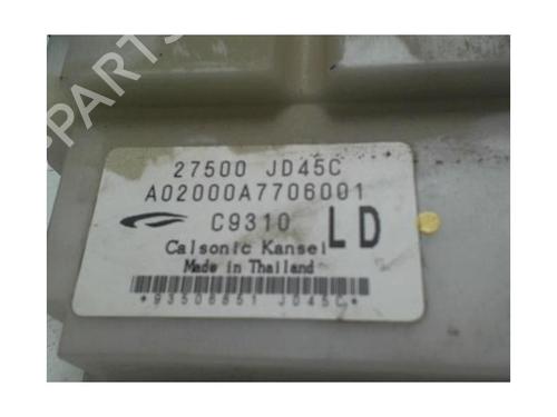 Climate control NISSAN QASHQAI I (J10, NJ10) 2.0 dCi | BP25418055I5