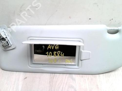 Venstre solskjerm PEUGEOT 208 I (CA_, CC_) 1.2 VTI 82 (82 hp) 28361306