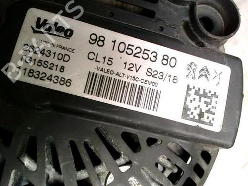 Alternator PEUGEOT PARTNER Box Body/MPV (K9) 1.6 BlueHDI 100 | BP36070784M7 - Image 5