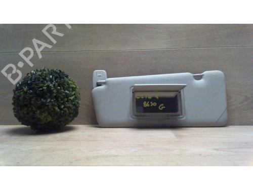 Left sun visor RENAULT CLIO IV Grandtour (KH_) 1.5 dCi 90 (KHN3, KHN4) | BP25401707I1 