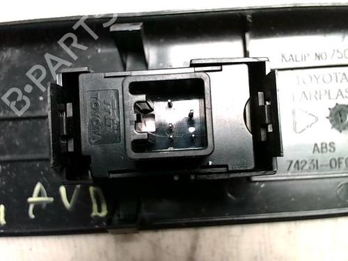 Right front window switch TOYOTA COROLLA Verso (ZER_, ZZE12_, R1_) 2.0 D-4D (CUR10_, CUR10R) | BP25421635I26