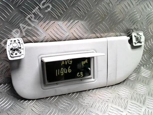 Used Left sun visor CITROËN C3 II (SC_) 1.6 HDi (92 hp) 25617821