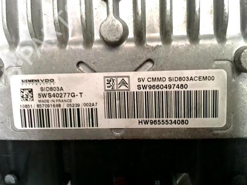 Control unit PEUGEOT 307 Break (3E) 2.0 HDi 135 | BP37163498M11 - Image 4