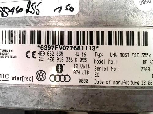 Control unit AUDI A6 C6 (4F2) 2.0 TDI | BP31221060M11 