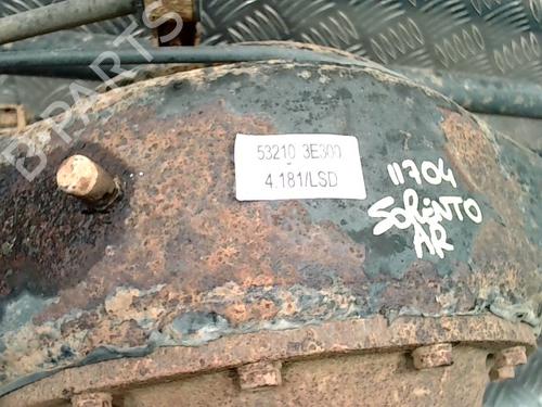 Rear axle KIA SORENTO I (JC) 2.5 CRDi 4WD | BP31086921M2 