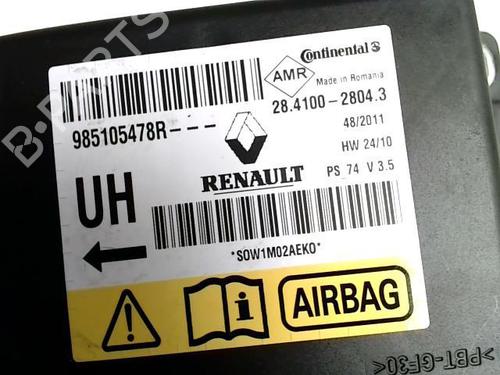 Used ECU airbags RENAULT MEGANE III Hatchback (BZ0/1_, B3_) 1.5 dCi (BZ09, BZ0D, BZ1W, BZ29, BZ14) (110 hp) 31231147