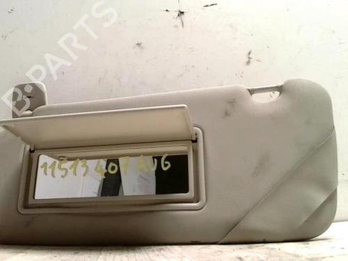 Left sun visor PEUGEOT 407 SW (6E_, 6D_) 1.6 HDi 110 | BP25425349I1 
