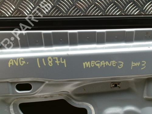 Left front door RENAULT MEGANE III Hatchback (BZ0/1_, B3_) 1.5 dCi (BZ1G, BZ1W, BZ0R) | BP31231294C2 