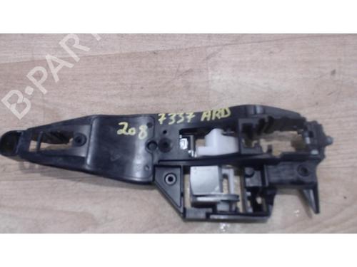 Used Rear right exterior door handle PEUGEOT 208 I (CA_, CC_) 1.2 VTI 82 (82 hp) 25412705