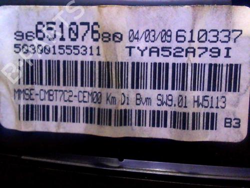 Instrument cluster PEUGEOT 308 I (4A_, 4C_) 1.6 HDi | BP25391431C47