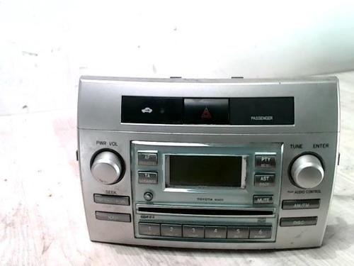 Used Radio TOYOTA COROLLA Verso (ZER_, ZZE12_, R1_) 2.2 D-4D (AUR10_, AUR10R) (136 hp) 27671469