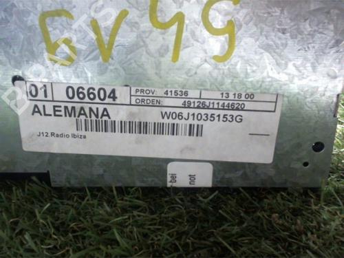 Radio SEAT IBIZA IV (6J5, 6P1) 1.4 | BP25395516E6 