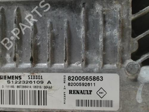 Motorstyringsenhet RENAULT SCÉNIC II (JM0/1_) 1.5 dCi (JM1E, JM16) (106 hp) 28543076