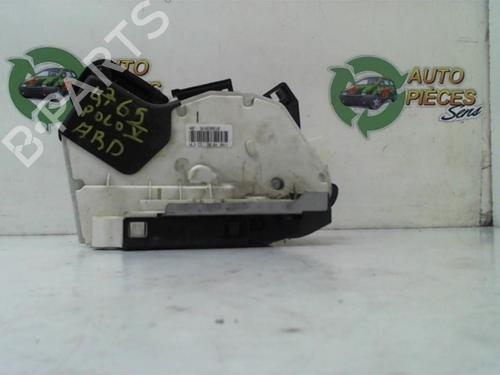 Used Rear right lock VW POLO V (6R1, 6C1) 1.2 TDI (75 hp) 25400710