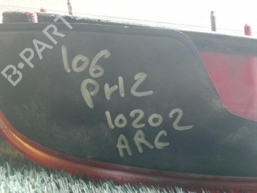 Used Right taillight PEUGEOT 106 II (1A_, 1C_) 1.1 i (60 hp) 31237085